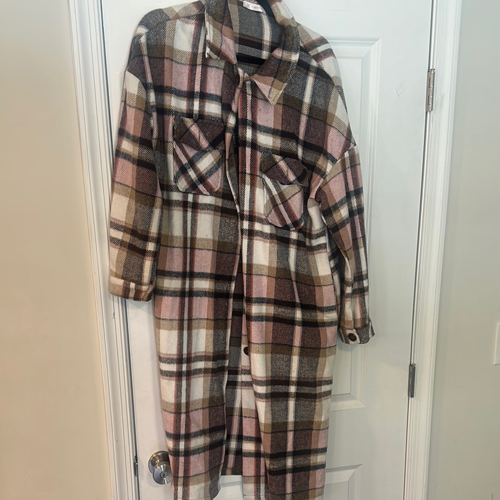 Plaid Women's Shacket